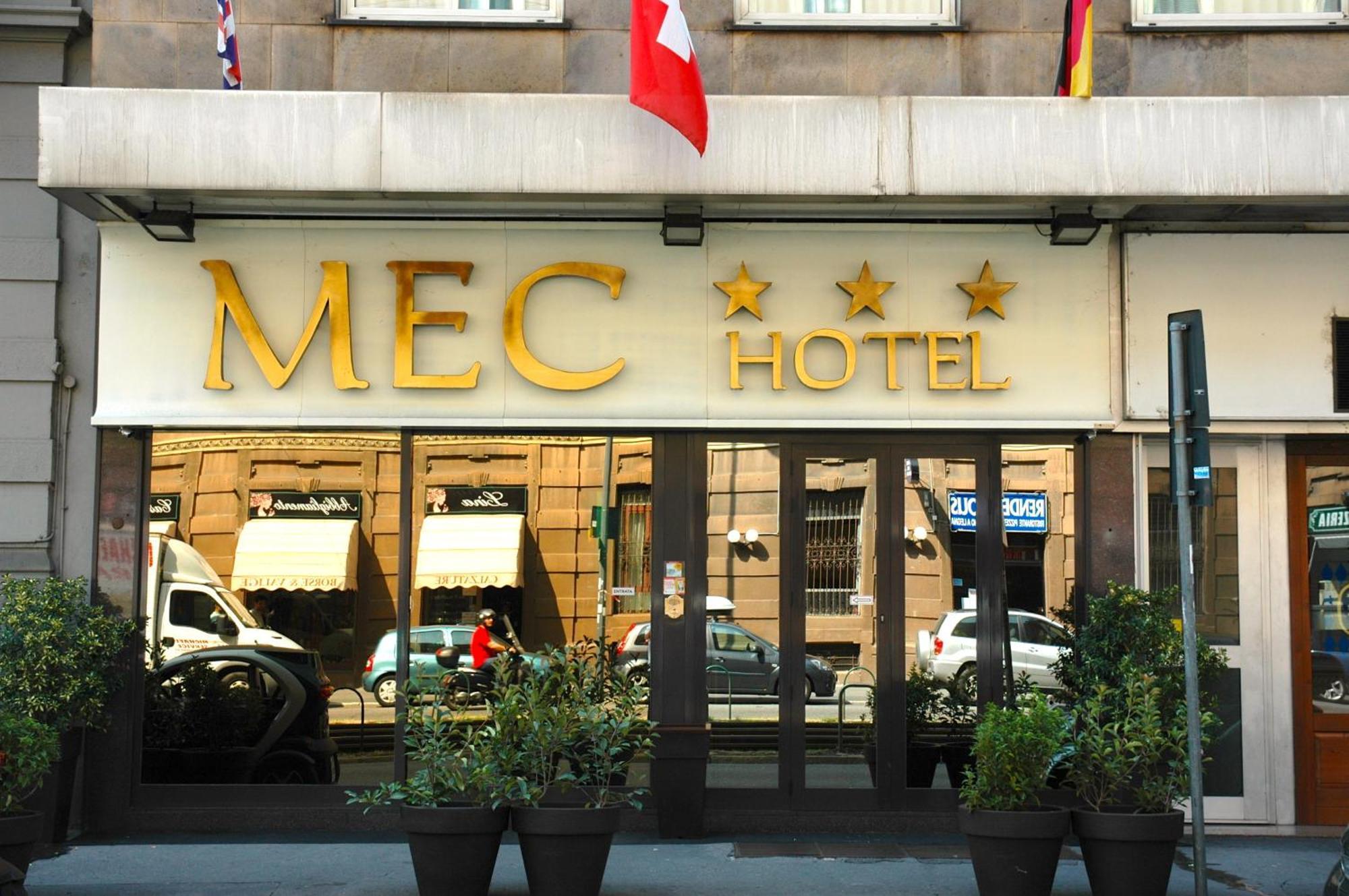Hotel Mec Milan Bagian luar foto