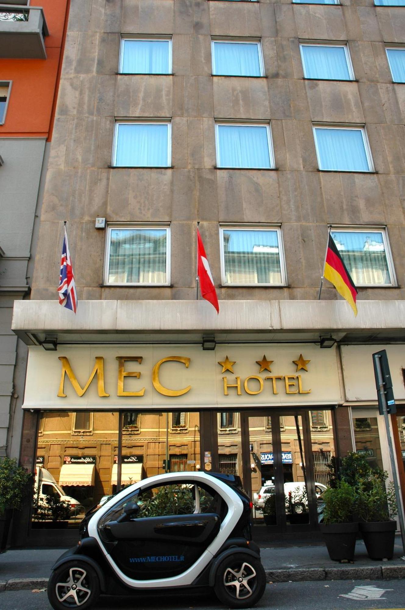 Hotel Mec Milan Bagian luar foto