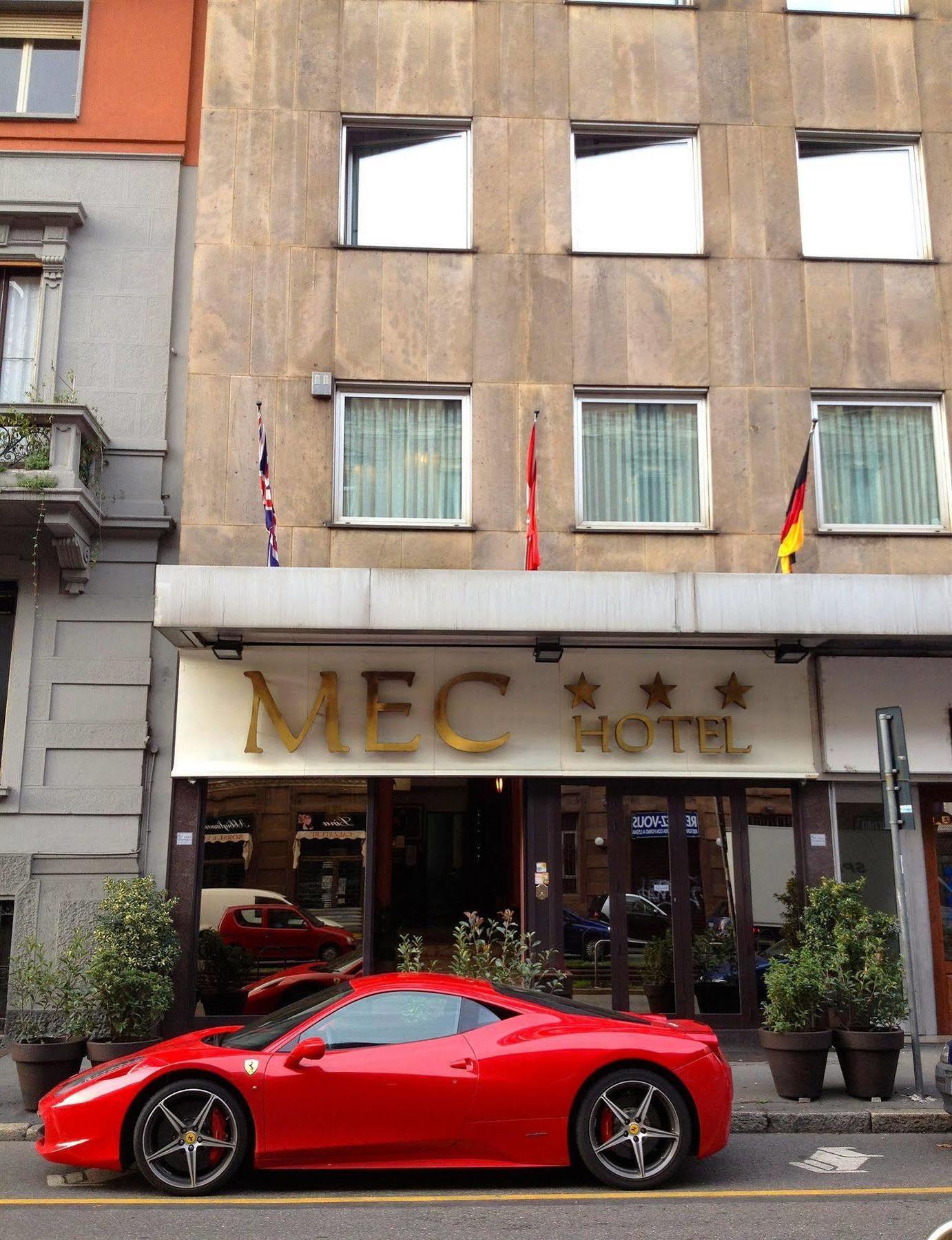 Hotel Mec Milan Bagian luar foto